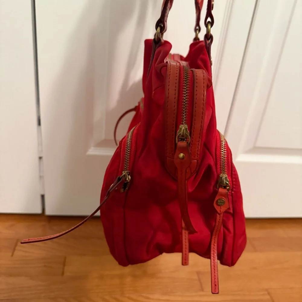 MZ Wallace Baby Jane Nylon Bag in Red